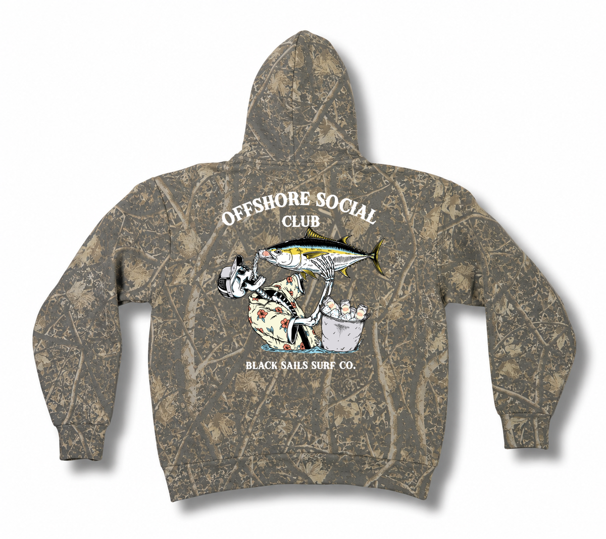 Offshore Social Club Camo Hoodie