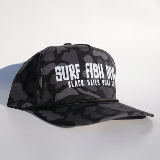 Surf Fish Dive Duck Camo Hats