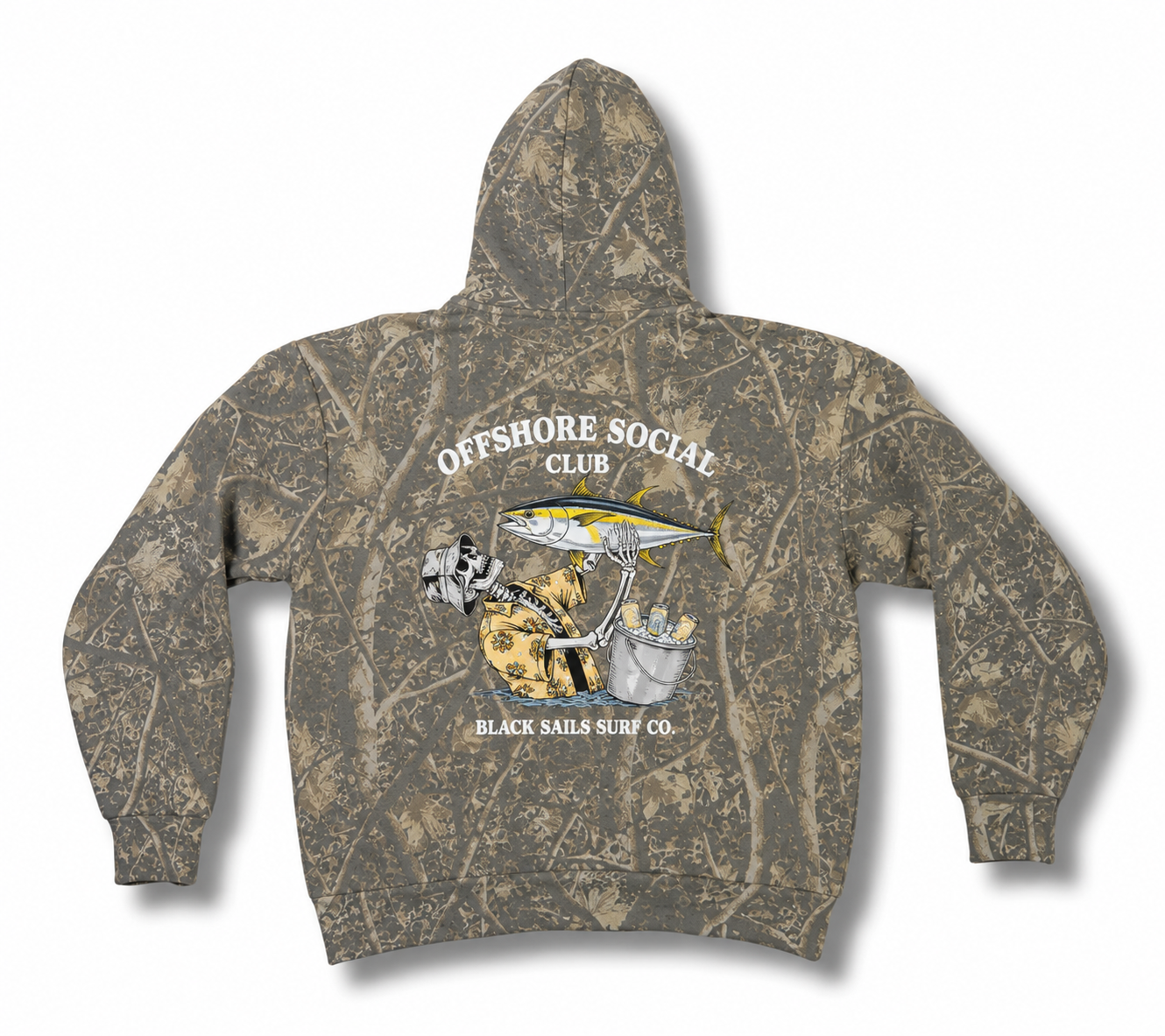 Offshore Social Club Camo Hoodie