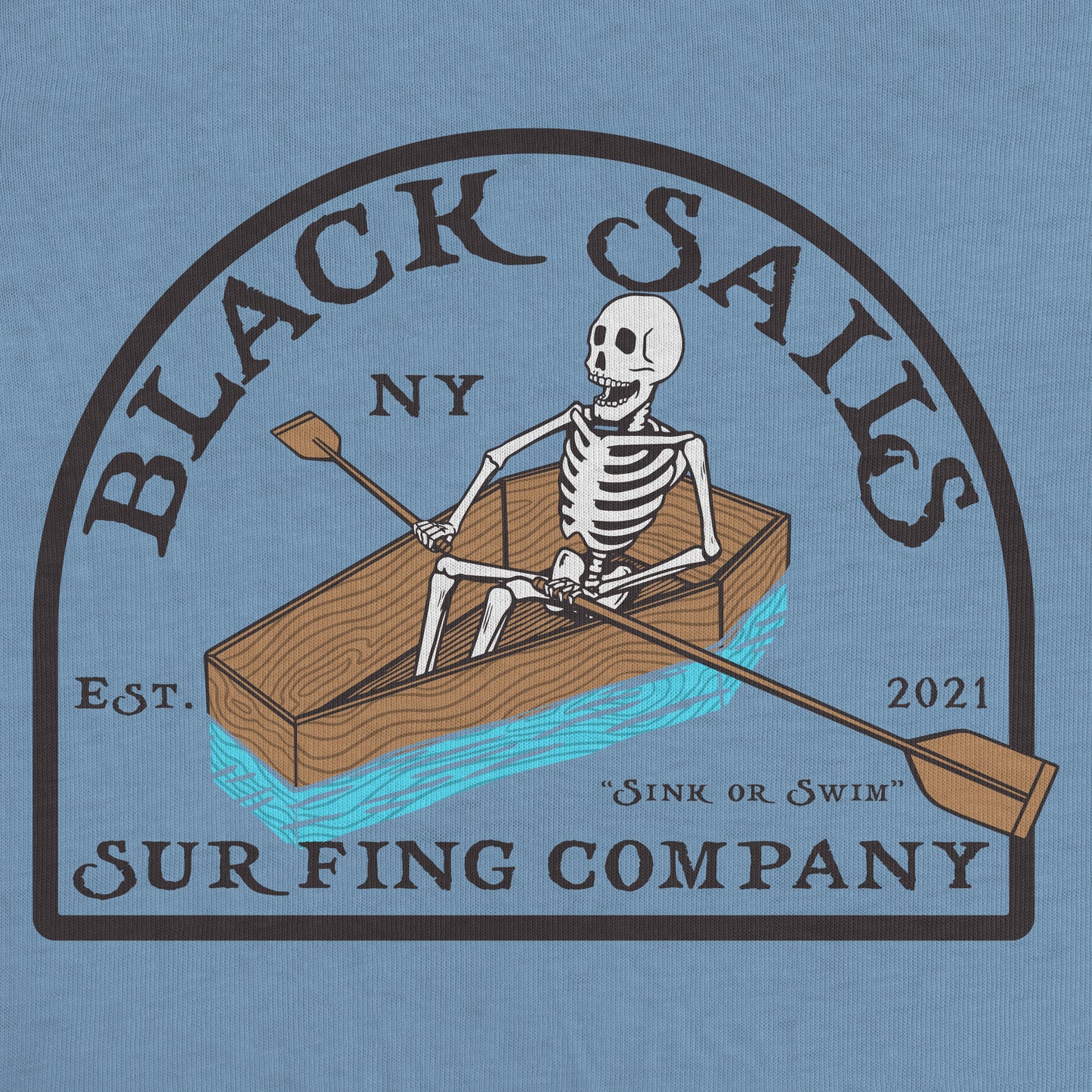 Sink or Swim Coffin T-Shirt